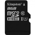 Фото Flash память Kingston MicroSDHC 8GB Class 10 UHS-I (SDC10G2/8GBSP)
