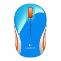 Фото Беспроводная мышь Logitech Mini M187 WL Blue (910-002738)