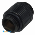Фото Адаптер прямой поворотный Alphacool HF double nipple G1/4 outer thread revolvable - Deep Black