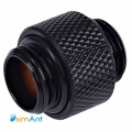 Фото Коннектор прямой Alphacool HF double nipple G1/4 outer thread 10mm - Deep Black