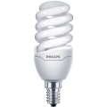 Фото Энергосберегающая лампа Philips E14 12W 220-240V WW 1PF/6 Tornado T2 mini (929689174503)