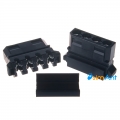 Фото Концевой штекер Molex 4-pin черного цвета (упрощенный монтаж)